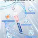 99% Purity Salmon DNA PDRN Serum Ampoules (0.05 fl.oz x 30e) - Hyaluronic Acid Serum, Pre-makeup Skincare, Hydrating Anti-Aging Serum for Sensitive Skin, Portable Vials with Niacinamide, Face & Neck