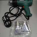 Heat Gun, Heavy Duty Hot Air Gun Kit Dual Temperature Settings 572℉~932℉ (300℃-500℃), Overload Protection with 4 Nozzles for Crafts, Shrink Wrapping/ Tubing, Paint Removing, Epoxy Resin