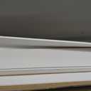 Boswillon 47.2 Inches Long Floating Shelves, 2 Set Modern Wall Shelf for Bedroom, Nursery Book Shelf with Lip, Picture Ledge Shelf for Wall Decor Living Room Bathroom Kitchen - White