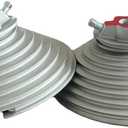 Garage Door Cable Drums Replacement Up to 11' High Doors Vertical Lift 850-11VL - One Pair(Left and Right)