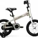 JOYSTAR 20 Inch Kids Bike with Training Wheels for Ages 7-10 Years Old Boys and Girls, Boys Bike with Handbrake for Early Rider, Children Bicycle Oatmeal, 20 Inch with Training Wheels & Kickstand