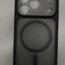 TOCOL for iPhone 17 Pro Case with Camera Control Capture Button, Compatible with Magsafe Charger, Built-in Magnetic Ring, Translucent Matte Phone Case for iPhone 17 Pro 6.3 inch (Key Black)