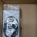 Amazon Basics On Ear Wired Computer Headset with Adjustable Microphone, 3.5mm Port or in Line Control with USB-A Port, Foldable, Small/Medium Size, Black