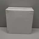 LIYH 24 Pcs Plastic Plates Reusable,Unbreakable Dinner Plates, Scalloped Plastic Plates, Dishwasher Safe,Ivory Plate Sets Perfect for Parties, Birthday, Picnics, BPA Free (12 Guests)