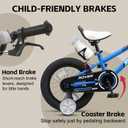 Glerc Rover Kids Bike, 12-18 Inch Boys Bike for 2-9 Years Old Children, Kids Bicycle with Water Bottle & Basket & Training Wheels, Multiple Colors