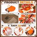 Containlol Thanksgiving Latte Bulletin Board Set Pumpkin Spice Classroom Decorations Fall Thanksgiving Coffee Cup Cutouts for Office Home Autumn Harvest Theme Party Supplies