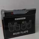 Mud Flaps Fit for 2009-2010 Do-dge Ram 1500/2500/3500, 11-18 Ram 1500/2500/3500, Fit with Single Rear Wheels, Not fit Vehicle with Fender Flares, Four Seasons Universal Protection, Front/Rear