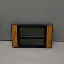 La Crosse Technology Atomic Digital Clock with Outdoor Temperature, Wood Oak, 0