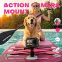 SOLAVERO 10'6" Inflatable Stand Up Paddle Board for Adults Supports 450LB | 33" Wide, SUP with Premium Accessories, Non-Slip EVA Deck & 10 D-Rings, Easy Inflate & Storage, for Fishing, Surfing & Yoga