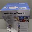 Hamilton Beach Electric Automatic Ice Cream Maker & Frozen Yogurt Machine, Makes Custard, Sorbet, Gelato and Sherbet, 4 Quart, White (68330N)