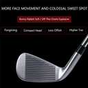 POSSOT Individual AW Iron Golf Club 49 Degree Silver Right Handed Steel Shaft