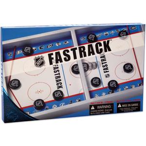 Fastrack NHL The Fast Action Dexterity Puck Sliding Hockey Game - Sporty Dexterity Wooden Ice Hockey 2 Player Game by Blue Orange Games