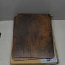 Side Table, Small End Table with Storage Shelf, 2-Tier Small Coffee Tables Living Room for Bedroom, Narrow Spaces (Rustic Brown)