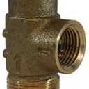 Merrill MFG 3/4" Lead-Free Brass Pressure Relief Valve – 100 PSI Water System Safety Valve, NPT Thread, Durable Corrosion-Resistant Design for Well, Plumbing & Irrigation Systems, 0.75 Inch