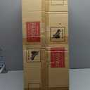 SUPERFLO 4 Gallon Bathroom Trash Can Tilt Out Trash Bin Cabinet, Hidden Trash Can Cabinet Recessed Wall Mounted Stainless Steel with Toilet Paper Holder for Bathroom/Bedroom/Office Renovation, White (8x26 inch)