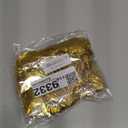 Gyufise 30Pcs Foil Firework Cupcake Toppers Sparkle Tinsel Cake Toppers Tinsel Drink Cake Decoration Cocktail Picks for Birthday Wedding Graduation Party Supplies Dark Gold