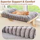 valigogo Cloud-Soft Cat Window Sill Perch with Zipper Designed Cushioned Bed, Supportive Cat Window Seat with Premium Solid Wood & Sturdy Metal Frame, Pet Hammock Bed for Large Cats (Medium(21.7''x15''), Gray)