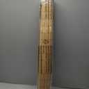 LazBlinds Cordless Blackout Bamboo Roman Shades, 31x64, Papara Carbon