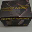 CREATE BRIGHT T6 LED Bulb Dimmable Light Bulbs E12 T25 Clear Glass Tubular Edison Candle Bulb for Ceiling Fan,Pendant,Wall Sconces,Chandeliers,6W,4000K,Pack of 12