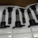 6pcs Ignition Coil and Spark Plugs Replacement for Volvo XC60 2010-2011, XC90 2007-2011, S60 2011-2012, S80 2007-2011, XC70 2008-2011, V70 2008-2010 & Land Rover LR2 2008-2012 6-PC Set