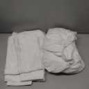 Twin Size 3 Piece Sheet Set - Comfy Breathable & Cooling Bed Sheets Set - Hotel Luxury Bedding for Women, Men, Kids, Teens, Boys & Girls - Deep Pockets, Soft, Wrinkle Free - Oeko-Tex - Antique White