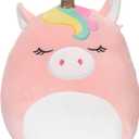 Squishmallows Official Kellytoy Plush 12" Ilene The Pink Unicorn- Ultrasoft Stuffed Animal Plush Toy