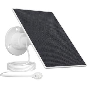 Solar Panel Charger for Arlo Pro 5s 2K/ Pro 4/ Pro 3/ Pro 3 floodlight/Ultra 2/ Go 2/ Ultra Camera, 6V Solar Panel Charging with 13.1FT/4M Magnetic Charging Cable, IP65 Weatherproof