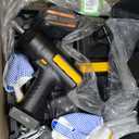 E-HEELP Cordless Electric Hydraulic Car Jack Kit 5 ton with Lithium Battery Includes Cordless Impact Wrench Rechargeable Touchscreen Jack All-in-One Portable Tool kit for Efficient Car Maintenance