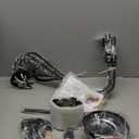 Black Chandelier,6-Light Rustic Industrial Iron Chandeliers for Dining Room Lighting Fixtures Hanging,Candle Hanging Hallway, Living Room, Foyer, Bedroom, Office, Bar,Island Lights