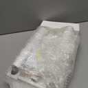 Wooden Bathroom Farmhouse Step Stool, Wood Foot Stool for Adults Kids, Bedside Step Plant Stand for Kitchen (White Wash)