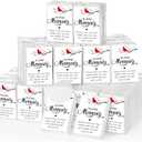 Jetec 100 Pack Funeral Facial Tissues Pocket Tissue Travel Tissues Size in Loving Memory Facial Tissues Funeral Favors for Guests Celebration of Life Decorations, 3 Ply, 8 Sheets (Cardinal Bird)