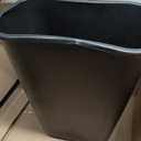 Rubbermaid Commercial Wastebasket Trash Container, 41QT/10.25 GAL, Plastic, Black, Stackable Trash Can for Bedroom/Bathroom/Office, Fits Under Desk/Sink/Cabinet
