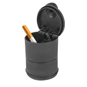 ZIMISI Portable Car Ashtray With Lid, Smokeless Self-Extinguishing Truck Interior Cigarette Ashtrays, Windproof Detachable Mini Trash Can, Smell Proof Car Cup Holder Accessory for Office, Home (1PC)