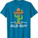 Fun Hilarious Old Guy Humor Saying | Funny Old Man T-Shirt XL