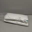 Crib Mattress Protector Sheets Waterproof 2 Pack, Quilted Crib Mattress Pad Cover Fitted Fits for Toddler Bed Mattress, White, 52 x 28