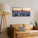 New York City Skyline Wall Art Living Room Modern Building Picture 20x40