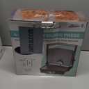 Baker's Friend Panini Press Electric Griddle, Panini Grill Press Sandwich Maker Press, Grilled Cheese Maker, Sandwichera Electrical, Browning Control, Non Stick Surfaces, 4-Slices, Stainless Steel