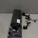 Evermagin 29" Coat Rack Wall Mount with Shelf, 4 in 1 Wall Mounted Coat and Key Hanger with 11 Hooks, Entryway Key Holder with Mail Holder for Living Room, Bedroom, Black