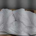 MATBEBY Queen Size Mattress Pad - Cooling Breathable Mattress Topper, Quilted Fitted Mattress Protector, Pillow Top Mattress Cover with 8-21" Deep Pocket, Soft, Machine Washable, White, 60x80 Inches