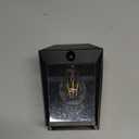 LUTEC Solar Wall Lights Outdoor, Solar Wall Lanterns with 3 Modes, Dusk to Dawn Motion Sensor Led Sconce Lights, Waterproof Exterior Front Door Porch Lights for Outside, Patio, Garage- 1Pack