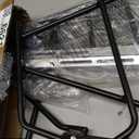 CXWXC Rear Bike Rack with Basket - Bike Cargo Rack for Disc Brake/Non-Disc Brake Mount - Bicycle Pannier Rack, Touring Carrier Rack fit 26”-29” and 700c