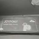 Joypony Baby Playpen with Mat, 50x50 in Small Play Pen for Babies, Toddler Playpen for Apartment, Indoors Play Yard with Soft Breathable Mesh (Beige with Mat)