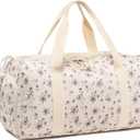 BTOOP Duffle Bag for Gym Sports Women Girls Workout Travel Bag Weekender with Shoe Compartment and Wet Pocket