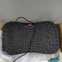 AXV Vibration Plate Exercise Machine Whole Body Workout Portable Mini Vibrate Fitness Platform Lymphatic Drainage Machine for Weight Loss Shaping Toning Wellness Home Gyms Workout (Mini)