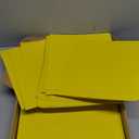 File Folder, 1/3 Cut Tab, Letter Size, Yellow, Great for Organizing and Easy File Storage, 100 Per Box