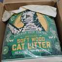 Catalyst Natural Soft Wood Cat Litter (2 Pack, 10lb Bags) - Superior Odor Control, Strong Clumping, Low Dust, and Biodegradable (10lb, Set of 2, Healthy Cat)