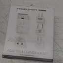 Conair Voltage Converter and Universal Travel Adapter, European Travel Plug Adapter, Univerasal Adapter Plug Converter for Travel, 6 Piece Set