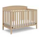 Graco Benton 5-in-1 Convertible Crib GREENGUARD Gold Certified, Converts from Baby Crib to Toddler Bed, Daybed and Full-Size Bed, Fits Standard Full-Size Crib Mattress (Driftwood)