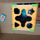 LeapFrog Touch and Learn Electronic Musical Light-Up Wooden Activity Cube Toy, Animal Themed, Ages 1 and Up, 8.1" x 11.4" x 7.3"