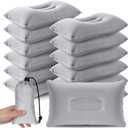 Qunclay 12 Pack Inflatable Camping Pillow with Storage Bags Ultralight Compressible Inflatable Pillow Blow up Compact Camping Travel Pillow for Backpacking Sleeping Summer Hiking Camp